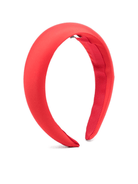 Cerchietto per bambina Moschino Kids rosso con ricamo - Rubino Kids