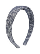 Cerchietto per capelli per bambina ETRO KIDS blu con motivo paisley - Rubino Kids