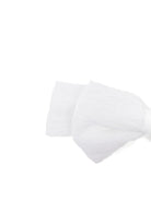 Cerchietto per neonata Simonetta bianco con fiocco - Rubino Kids