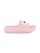 Ciabatte per bambina The Marc Jacobs Kids rosa con logo in rilievo - Rubino Kids