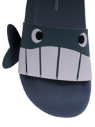 Ciabatte per bambino Stella McCartney Kids blu con motivo balena - Rubino Kids