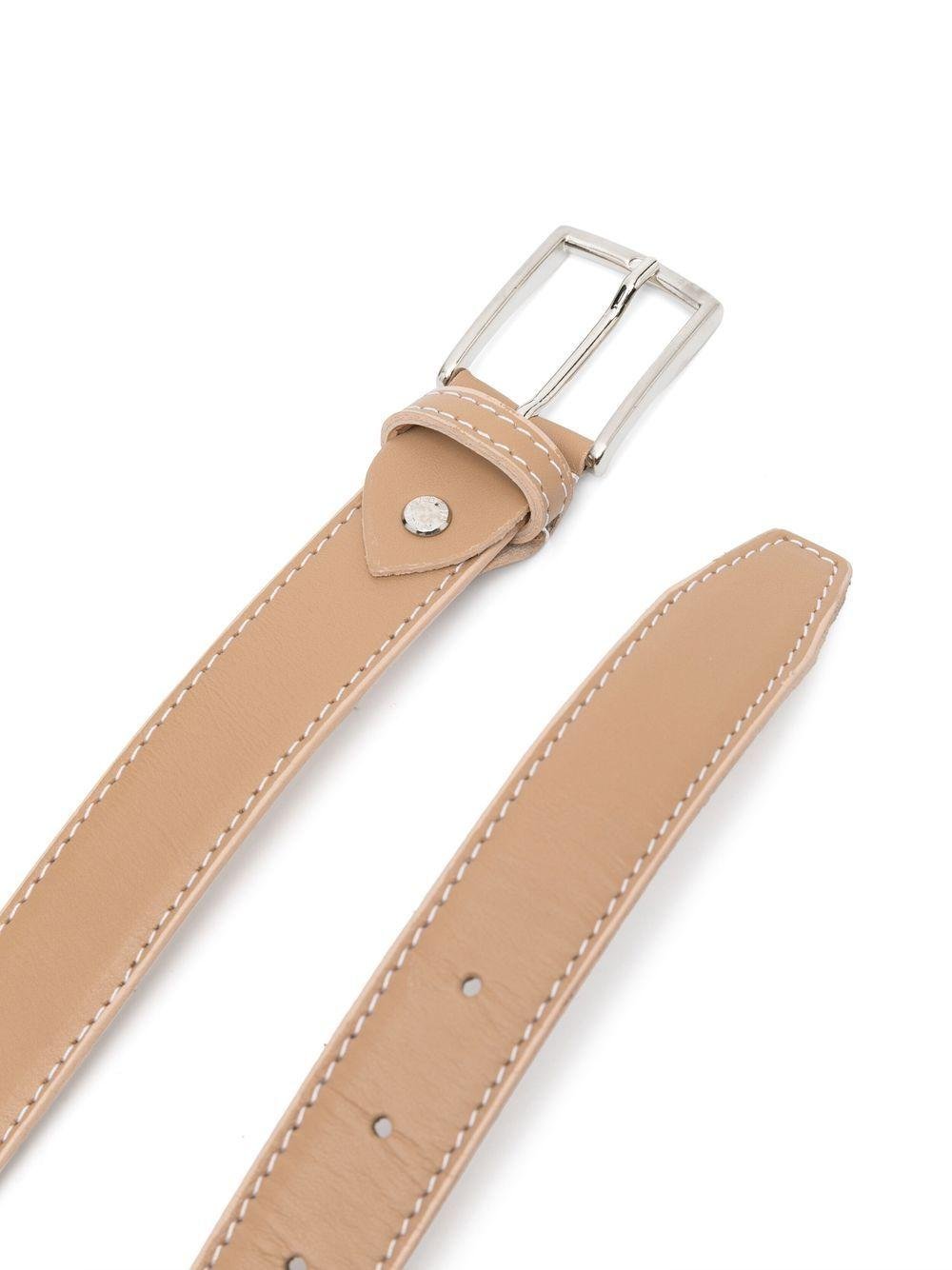 Cintura per bambino Colorichiari color nocciola con fibbia color argento - Rubino Kids