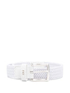 Cintura per bambino Fay Kids bianca con design intrecciato - Rubino Kids