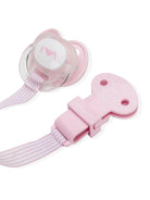 Ciuccio per neonata Emporio Armani Kids rosa con stampa - Rubino Kids