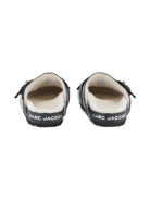 Clogs per bambina The Marc Jacobs Kids nere con applicazioni a fiori - Rubino Kids
