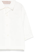 Completo camicia e pantaloncini per neonato La Stupenderia azzurro con motivo a quadri - Rubino Kids