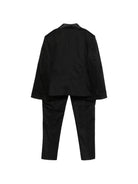 Completo confort per bambino Colorichiari nero a doppiopetto - Rubino Kids