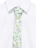 Completo di tre pezzi per bambino Colorichiari verde con rifinitura a righe - Rubino Kids