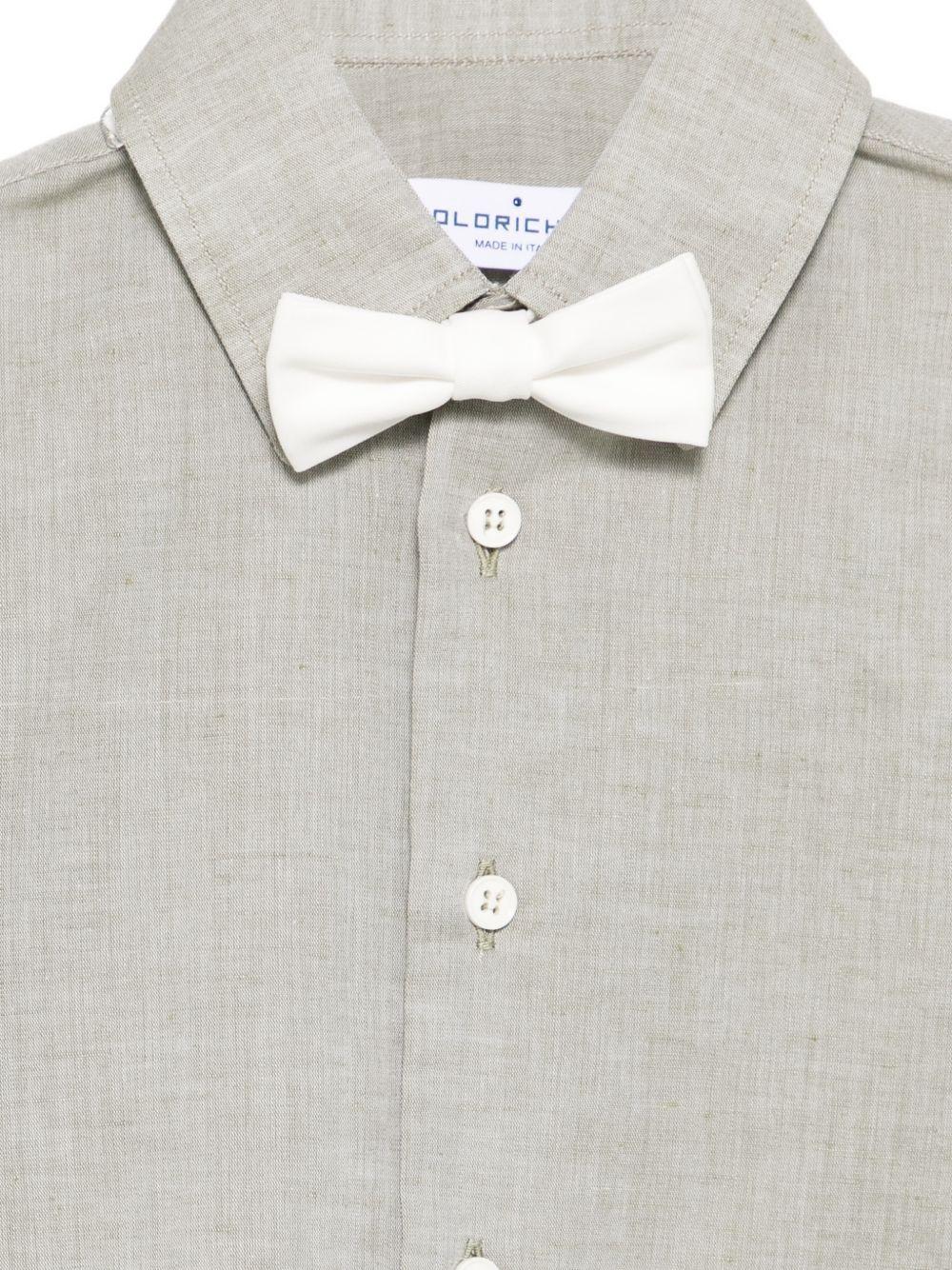 Completo per bambino Colorichiari bianco modello doppiopetto (3 pezzi) - Rubino Kids