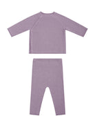 Completo per neonata Bonpoint rosa a maniche lunghe - Rubino Kids