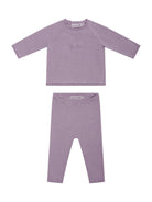 Completo per neonata Bonpoint rosa a maniche lunghe - Rubino Kids