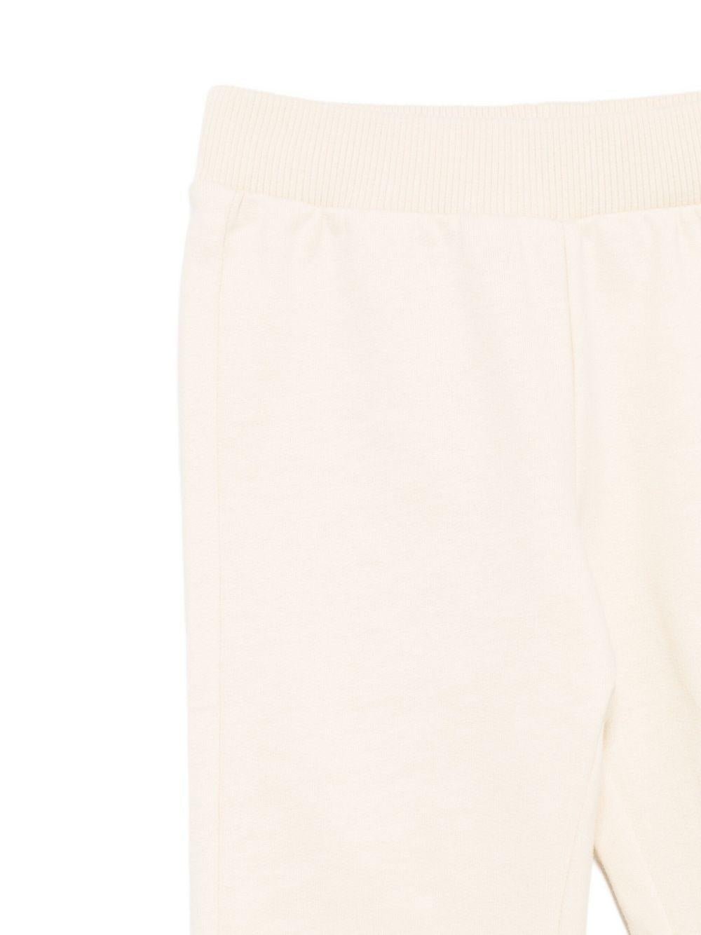 Completo per neonati Moschino Kids beige con logo stampato - Rubino Kids