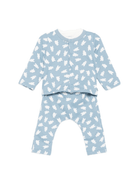 Completo t-shirt e pantaloni per neonato Petit Bateau azzurro con stampa orso - Rubino Kids