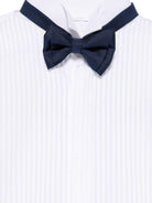 Completo tre pezzi comfort per bambino Colorichiari blu con effetto plissettato - Rubino Kids