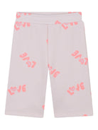 Completo tuta sportiva per neonata Billieblush rosa con stampa Love all - over - Rubino Kids