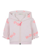 Completo tuta sportiva per neonata Billieblush rosa con stampa Love all - over - Rubino Kids