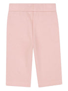 Completo tuta sportiva per neonata Kenzo Kids rosa con logo stampato - Rubino Kids