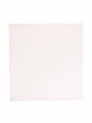 Bonpoint pink ribbed baby blanket with rectangular pattern