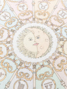 Coperta da culla per neonati Atelier Choux giallo con stampa zodiacale - Rubino Kids