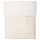 Coperta per lettino Teddy Oslo naturale/ciottolo bianco - Rubino Kids