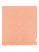 Coperta per neonata Bobo Choses rosa con motivo cavallo a dondolo - Rubino Kids