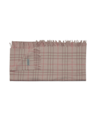 Coperta per neonata Burberry Kids rosa con motivo Vintage Check - Rubino Kids