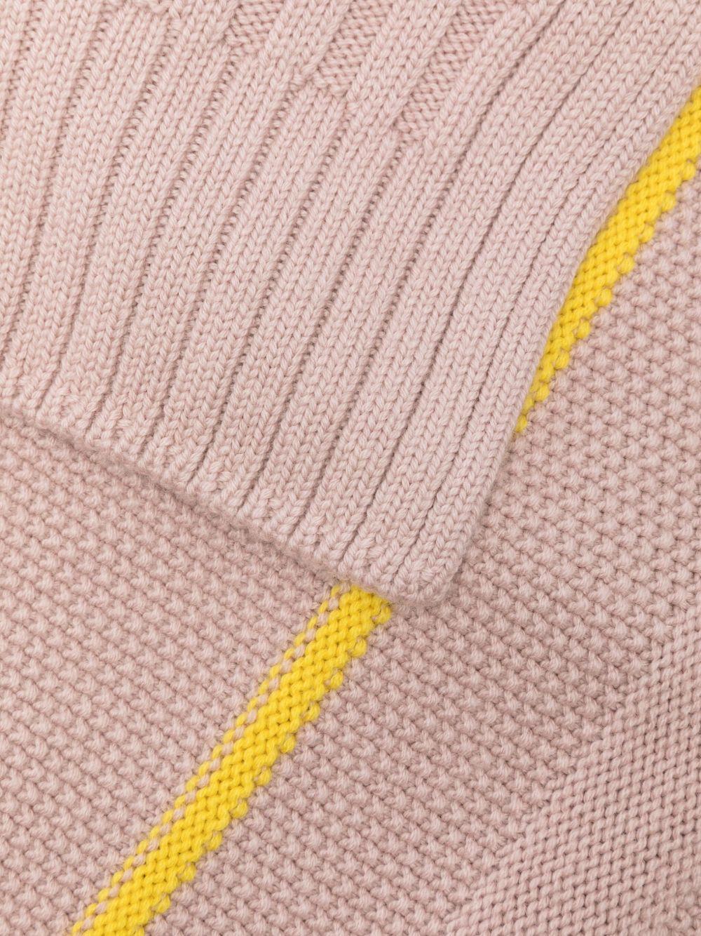 Coperta per neonata Gensami Kids rosa con ricamo lama - Rubino Kids