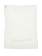 Coperta per neonata Monnalisa bianco con ricamo - Rubino Kids