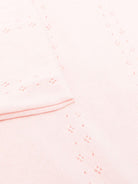 Coperta per neonata Paz Rodriguez rosa con lavorazione a maglia - Rubino Kids