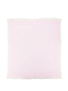 Coperta per neonata Paz Rodríguez rosa con logo ricamato - Rubino Kids