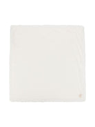 Coperta per neonati Dolce & Gabbana Kids bianco con ricamo con orlo increspato - Rubino Kids