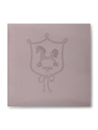 Coperta per neonati Fendi Kids beige con stampa Cavallino Fendi sul davanti - Rubino Kids