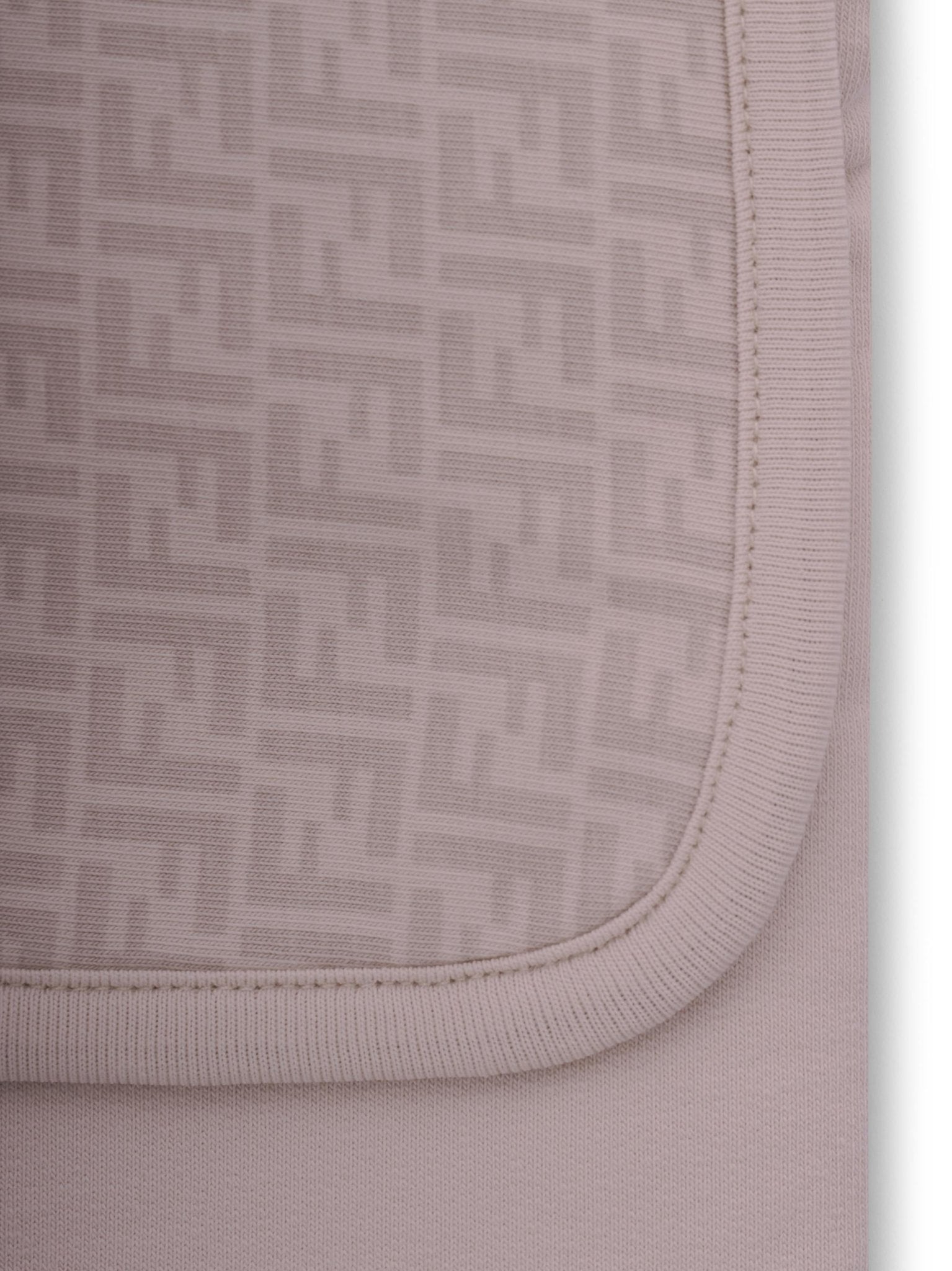 Coperta per neonati Fendi Kids beige con stampa Cavallino Fendi sul davanti - Rubino Kids
