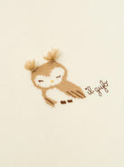 Coperta per neonati Il Gufo beige con motivo gufo - Rubino Kids