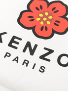 Coperta per neonati Kenzo Kids bianco con stampa Boke Flower - Rubino Kids