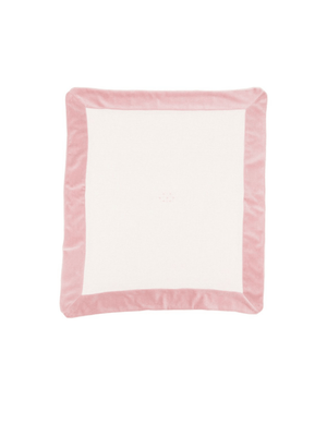 Coperta per neonati La Stupenderia multicolore con rifiniture in velluto