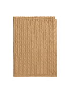 Coperta per neonati Polo Ralph Lauren Kids marrone con design intrecciato - Rubino Kids