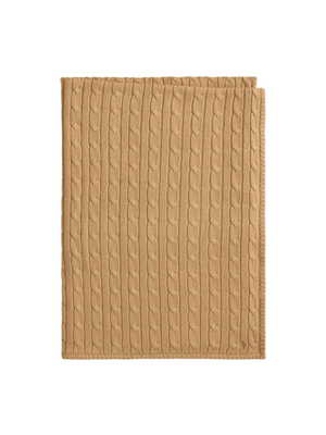 Polo Ralph Lauren Kids Brown Woven Baby Blanket