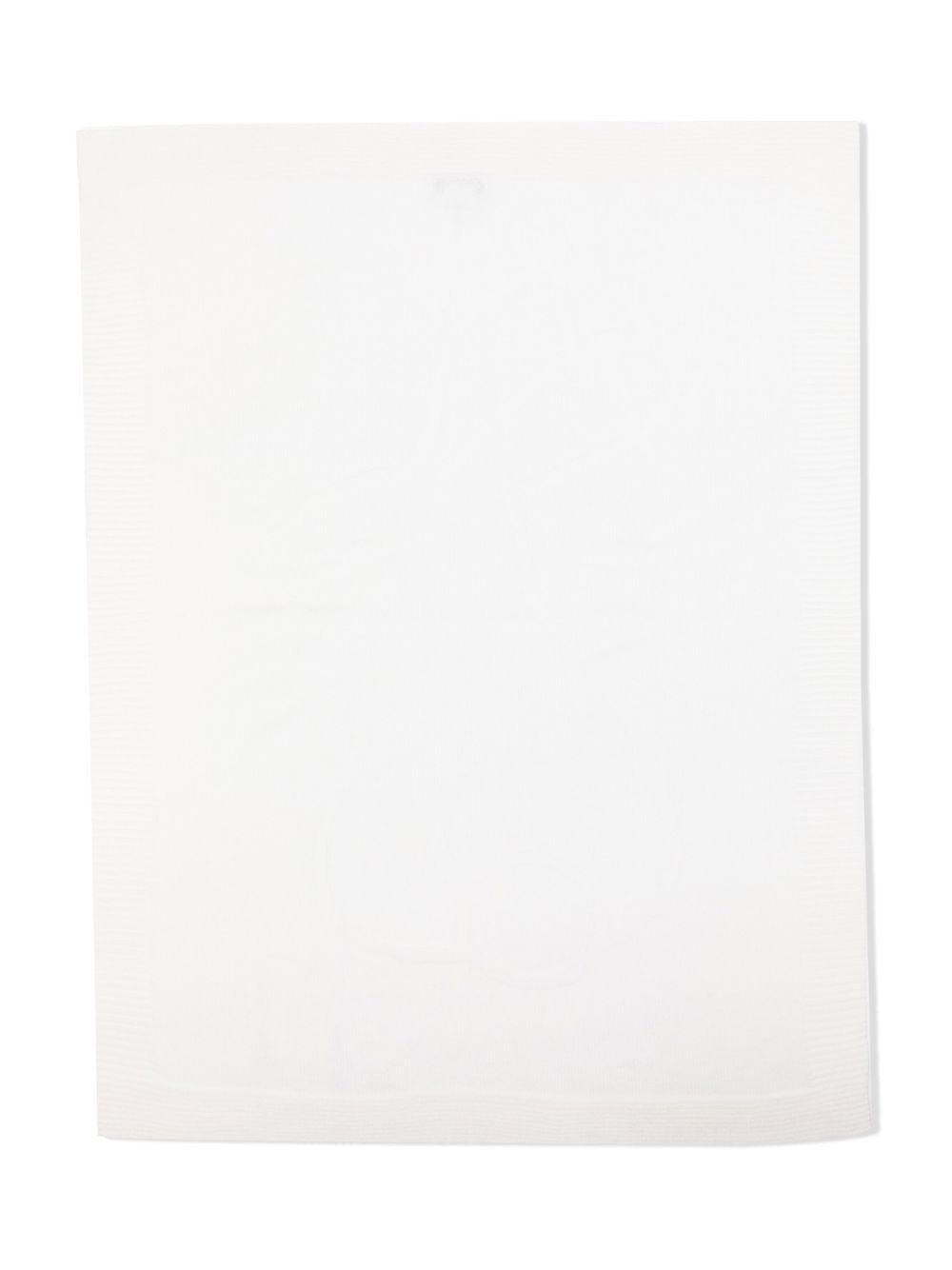 Coperta per neonati Tartine Et Chocolat bianco con ricamo - Rubino Kids