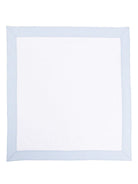 Coperta per neonato Il Gufo bianco con bordo a quadri - Rubino Kids