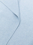 Coperta per neonato PaZ RODRIGUEZ azzurra con placca logo - Rubino Kids