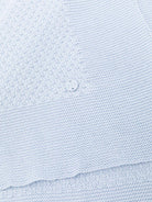 Coperta per neonato Paz Rodriguez blu con lavorazione a maglia - Rubino Kids