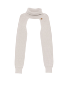 Coprispalle per bambina Pinko Kids grigio con dettaglio logo - Rubino Kids