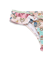 Costume da bagno per bambina MC2 Saint Barth Kids multicolore a fiori - Rubino Kids