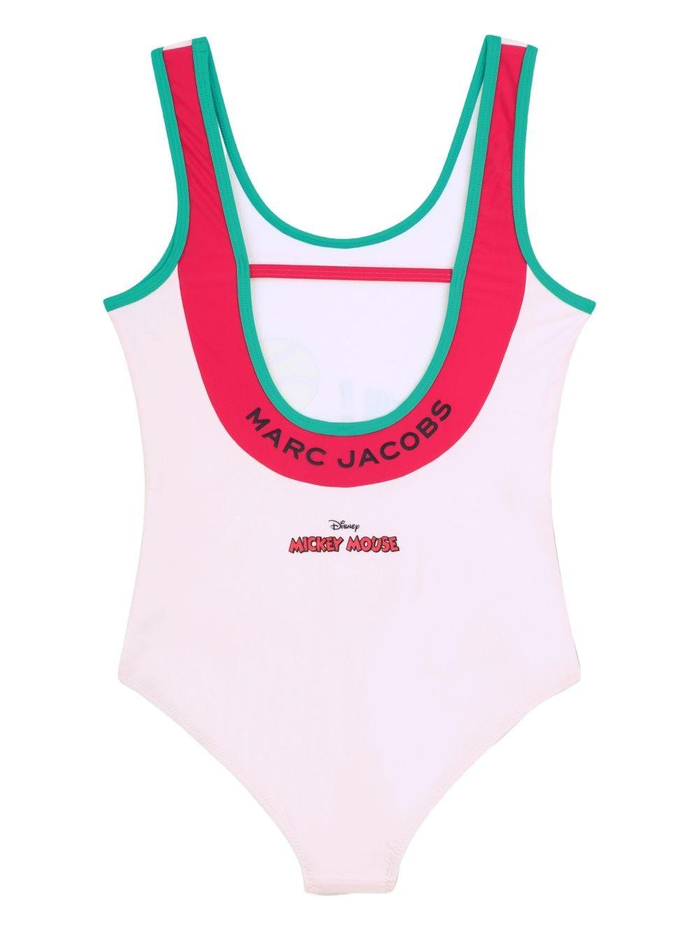 Costume da bagno per bambina The Marc Jacobs Kids x Disney rosa con stampa grafica - Rubino Kids