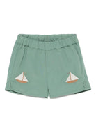 Costume da bagno per neonato Donsje Mees verde con ricamo - Rubino Kids