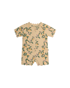 Costume neonata Molo Kids giallo con stampa limoni all - over - Rubino Kids