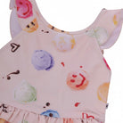 Costume per bambina Molo Kids beige con stampa all - over - Rubino Kids