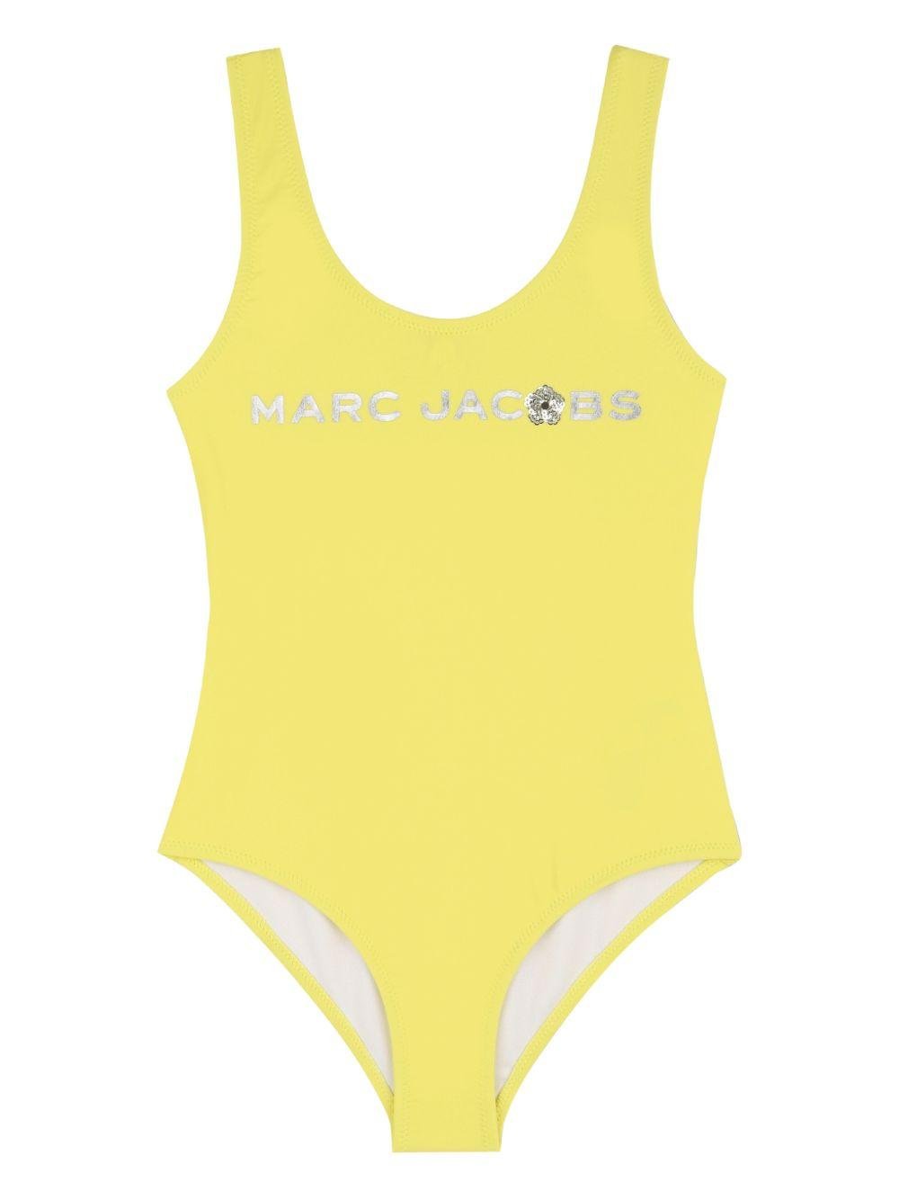 Costume per bambina The Marc Jacobs Kids gialla con dettaglio cut - out - Rubino Kids