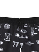 Costume per bambino Boss Kids nero con stampa grafica all - over - Rubino Kids